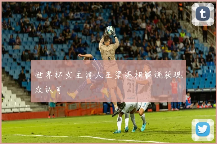 世界杯女主持人王梁亮相解说获观众认可